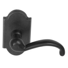 Teton Sandcast Bronze Passage Lever Set from the Rustic Collection