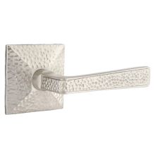 Hammered Lever Privacy Leverset from the Arts and Crafts Collection