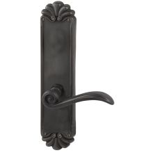 8-1/4" Height #16 Style Sideplate Tuscany Bronze Privacy Entry Set