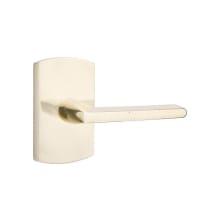Lariat Reversible Non-Turning Two-Sided Dummy Door Lever Set from the Sandcast Bronze Collection