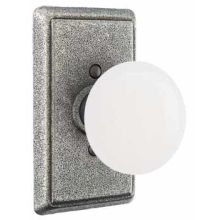 Madison Reversible Non-Turning Two-Sided Dummy Door Knob Set from the Wrought Steel Collection