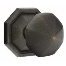 Tuscany Octagon Reversible Non-Turning Two-Sided Dummy Door Knob Set from the Octagon Collection