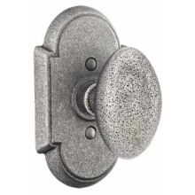 Savannah Reversible Non-Turning Two-Sided Dummy Door Knob Set from the Wrought Steel Collection