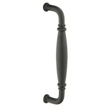 8" Center to Center Wrought Steel Normandy Door Pull from the Wrought Steel Collection