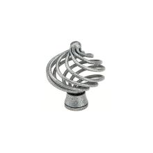 Flanders Birdcage Cabinet Knob from the Wrought Steel Collection
