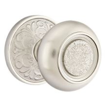 Belmont Reversible Non-Turning Two-Sided Dummy Door Knob Set from the Designer Brass Collection