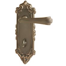 3-3/8" Center Single Sided Deadbolt with Thumbturn and Victoria Plate