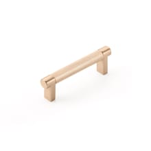 Knurled 3-1/2 Inch Center to Center Bar Cabinet Pull from the SELECT Collection