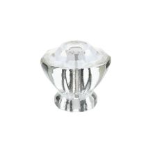 Astoria 1-1/8 Inch Mushroom Cabinet Knob from the Glass Collection