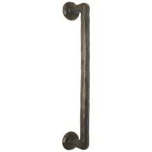 12" Center to Center Bronze Rod Door Pull from the Sandcast Bronze Collection
