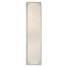 12" Height Solid Brass Knoxville Push Plate from the Designer Brass Collection