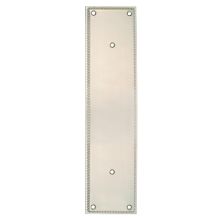 12" Height Solid Brass Knoxville Pull Plate from the Designer Brass Collection - Plate Only