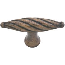 Tuscany Twist 3 Inch Bar Cabinet Knob from the Tuscany Bronze Collection