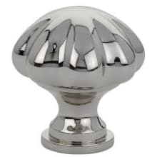 Melon 1-1/4 Inch Mushroom Cabinet Knob from the Traditional Collection