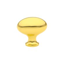 Egg 1-3/4 Inch Oval Cabinet Knob from the Traditional Collection