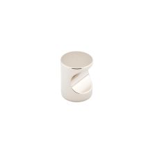 Finger Pull 1 Inch Cylindrical Cabinet Knob from the Contemporary Collection