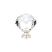 Diamond Glass 1-3/4 Inch Mushroom Cabinet Knob