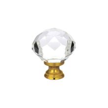 Diamond 1-3/4 Inch Geometric Cabinet Knob from the Glass Collection