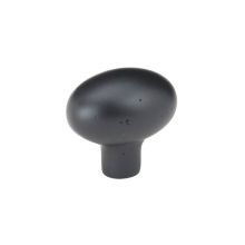 Sandcast Egg 1-3/4 Inch Oval Cabinet Knob from the Sandcast Bronze Collection