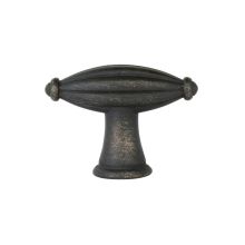Tuscany Fluted 3 Inch Bar Cabinet Knob from the Tuscany Bronze Collection