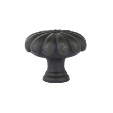 Tuscany Fluted Round 1 Inch Mushroom Cabinet Knob from the Tuscany Bronze Collection