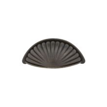 Tuscany Fluted 3 Inch Center to Center Cup Cabinet Pull from the Tuscany Bronze Collection