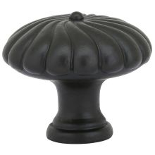 Tuscany Twist Round 1 Inch Mushroom Cabinet Knob from the Tuscany Bronze Collection