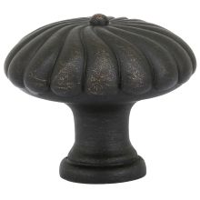 Tuscany Twist Round 1-3/4 Inch Mushroom Cabinet Knob from the Tuscany Bronze Collection