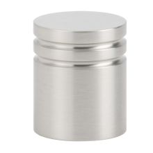 Contemporary 1-1/8 Inch Cylindrical Cabinet Knob