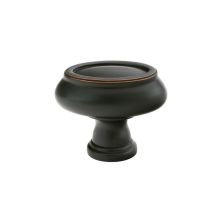Geometric Oval 1-1/4 Inch Cabinet Knob from the Geometric Collection