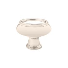 Geometric Oval 1-1/4 Inch Cabinet Knob from the Geometric Collection