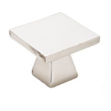 Podium 1-1/4 Inch Square Cabinet Knob from the Mid Century Modern Collection