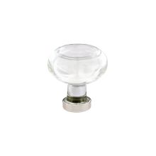 Georgetown 1-1/4 Inch Mushroom Cabinet Knob from the Glass Collection