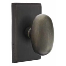 Sandcast Bronze Egg Passage Door Knobset with the CF Mechanism