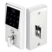 EMTouch Electronic Keypad Deadbolt from the Brass Modern Collection