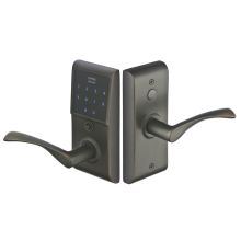 EMTouch Electronic Keypad Leverset with Storeroom / Gate Function from the Brass Modern Collection
