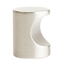 Finger Pull 7/8 Inch Cylindrical Cabinet Knob from the Contemporary Collection