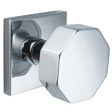 Octagon Knob Brass Modern Privacy Door Knobset with the CF Mechanism