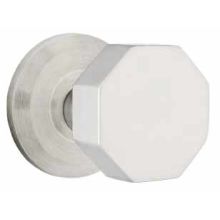 Octagon Knob Stainless Steel Privacy Knobset
