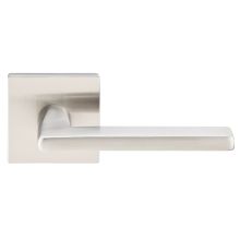 Helios Reversible Non-Turning Two-Sided Dummy Door Lever Set from the Stainless Steel Collection