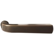 Sion Reversible Non-Turning Two-Sided Dummy Door Lever Set from the Brass Modern Collection