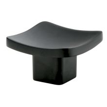 Basin 1-5/8 Inch Square Cabinet Knob from the Mid Century Modern Collection