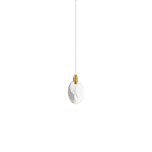 Pebble 2" Wide LED Suspension Mini Pendant