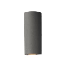 Pilar 2 Light 13" Tall LED Outdoor Wall Sconce