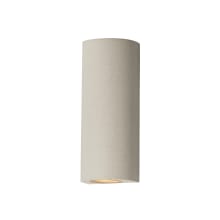 Pilar 2 Light 13" Tall LED Outdoor Wall Sconce