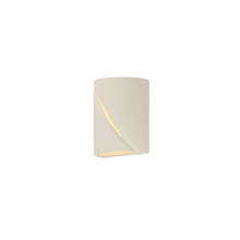 Puff 8" Tall LED Outdoor Wall Sconce