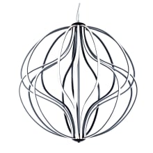 Aura 31" Wide LED Abstract Globe Chandelier