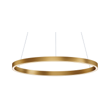 Groove 24" Wide LED Ring Chandelier
