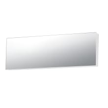 Embosse 7" x 24" Modern Rectangular Frameless Bathroom Wall Mirror