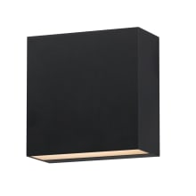 Cubed 6" Tall 2 Light LED Wall Sconce